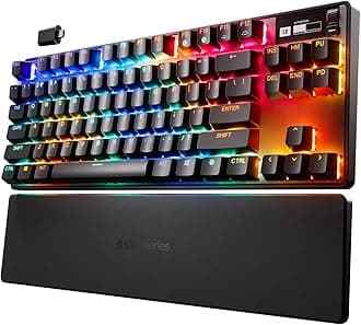 SteelSeries Apex Pro TKL Wireless Gaming Keyboard, QWERTZ, Compact (TKL) 2023
