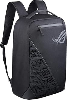Backpack/Bk/15_17, BAG Bp1501g ROG 15 17 Unisex Adult, Black (Black), One Size, Black/White, One size