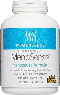 Natural Factors - Womensense Menosense Menopause Formula 180 Vegetarian 80857