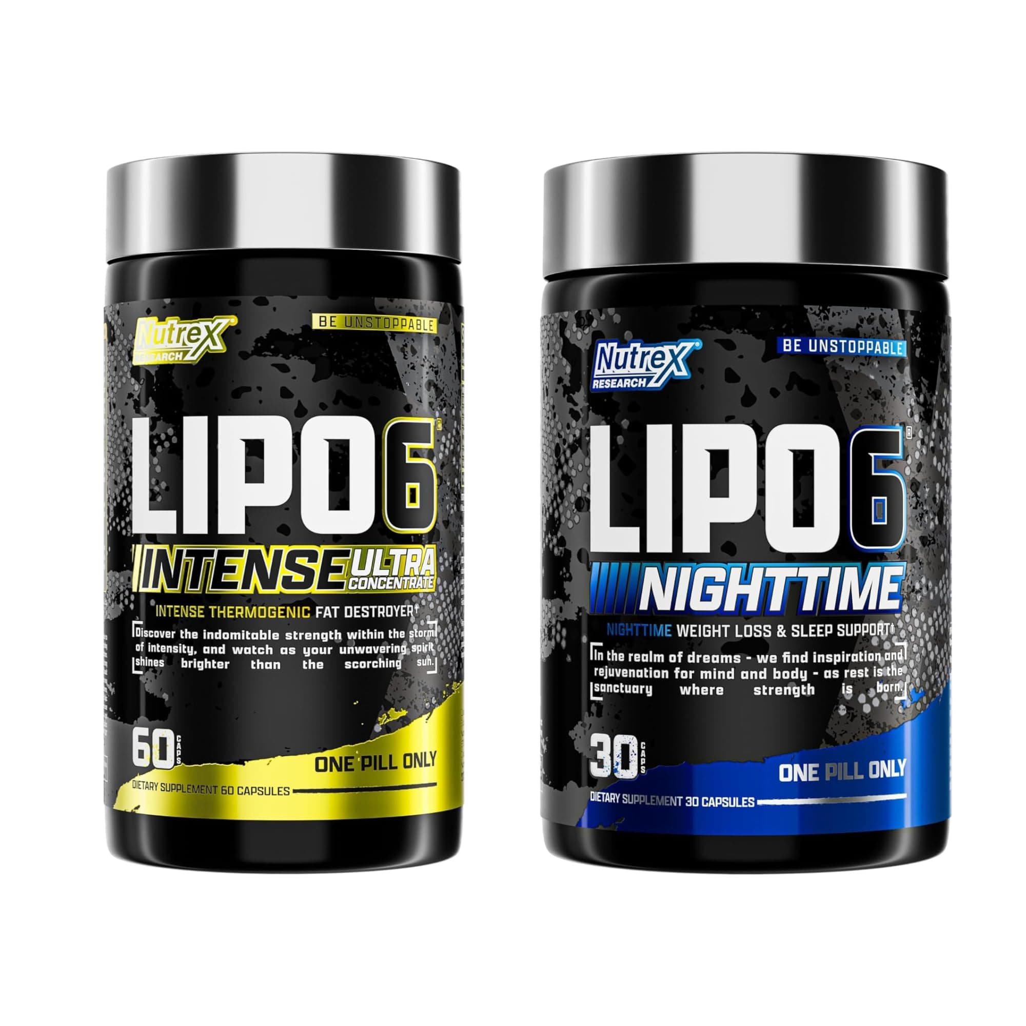 Lipo 6 Intense and Nighttime AM/PM Bundle