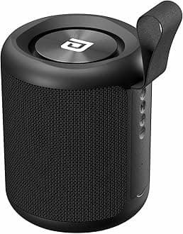 Portronics SoundDrum P 20W Portable Bluetooth Speaker with 6-7 hrs Playback Time, Handsfree Calling, USB Slot, Aux-in Port, Type C Charging (Black)