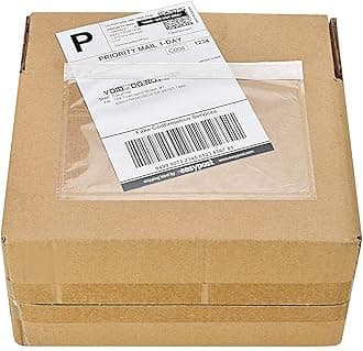 9527 Product 500 Pack 6x9 Clear Self Seal Top Loading Mailing Bags