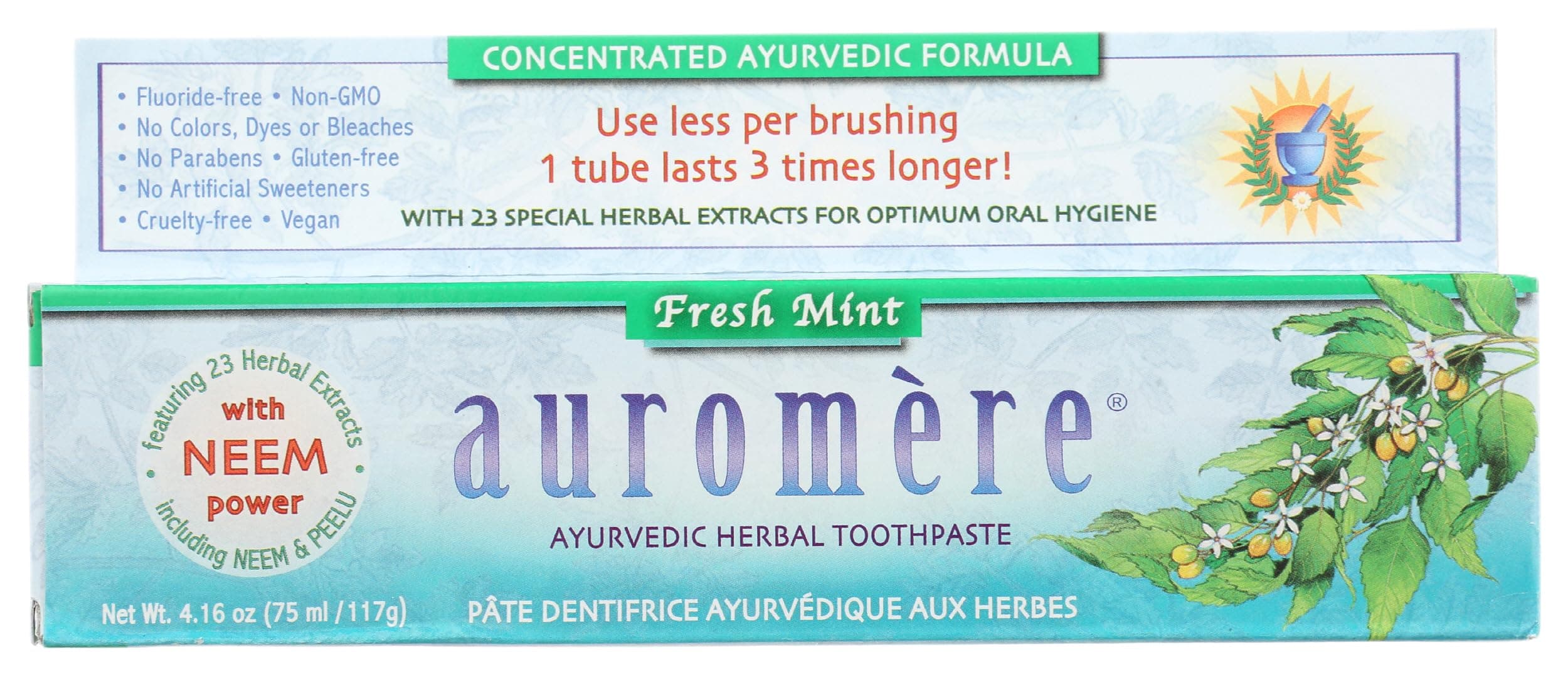Freshmint Herbal Toothpaste, 4.16 Oz