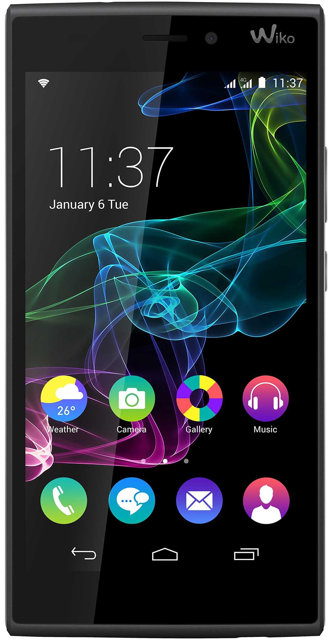 Ridge Fab 4G Noir/Gris