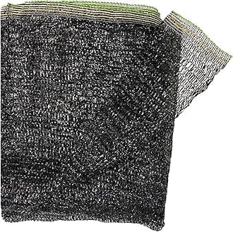 Cool Area 55% 8x12ft Sunblock Shade Cloth Cover Mesh UV Resistant Net for Garden Flower Plant Greenhouse, Black