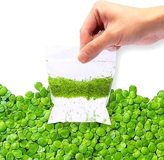 SubstrateSource Live Duckweed (Odorless) - Floating Plant for Freshwater Aquascaping, Turtle Food, Goldfish, Koi, Pond, Terrarium, Betta Fish Tank - Lemna Minor (Aproximately 2000 Plants), 4x4 Bag