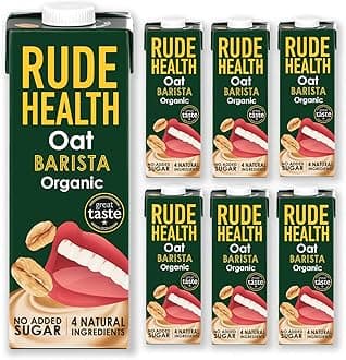 Rude Health Organic Oat Barista Drink 1 Litre. (Pack of 6)