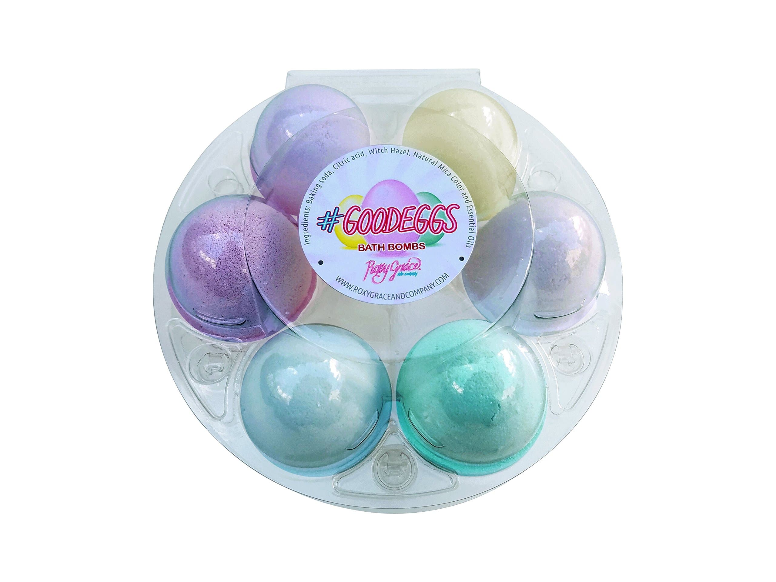 Roxy Grace Easter Egg Bath Bomb Gift Set of 6 PERFECT basket filler!