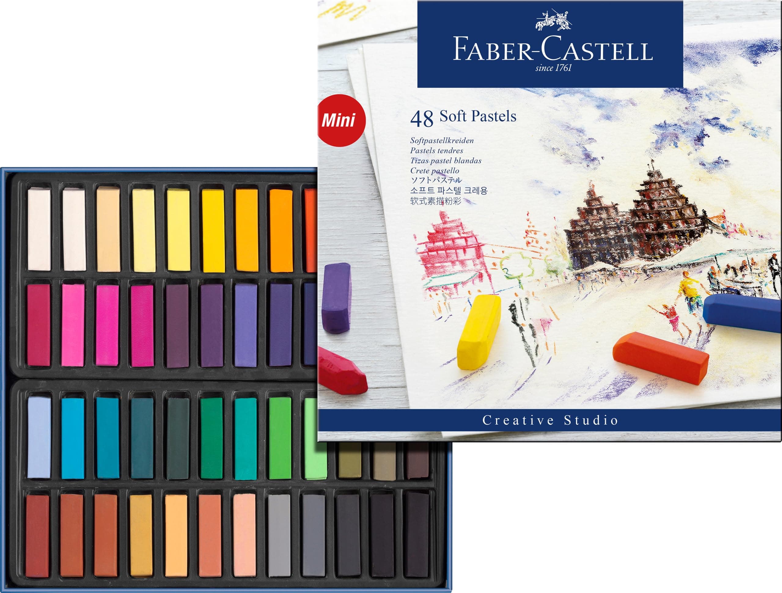Creative Studio Soft Pastels Box 48