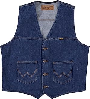 Men's Unlined Denim Vest