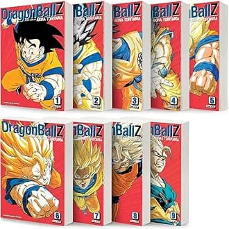 Dragon Ball Z Vizbig Editions Manga Set, Vol. 1-9