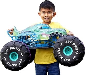 - RC Monster Trucks Mega-Wrex in 1:6th Scale, Extra Large Remote-Control Toy Truck, More Than 2ft Long