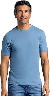 True Classic Mens T-Shirts – Short Sleeve Crew Neck T Shirts for Man, Cotton Blend Plain Novelty Men's T-Shirts