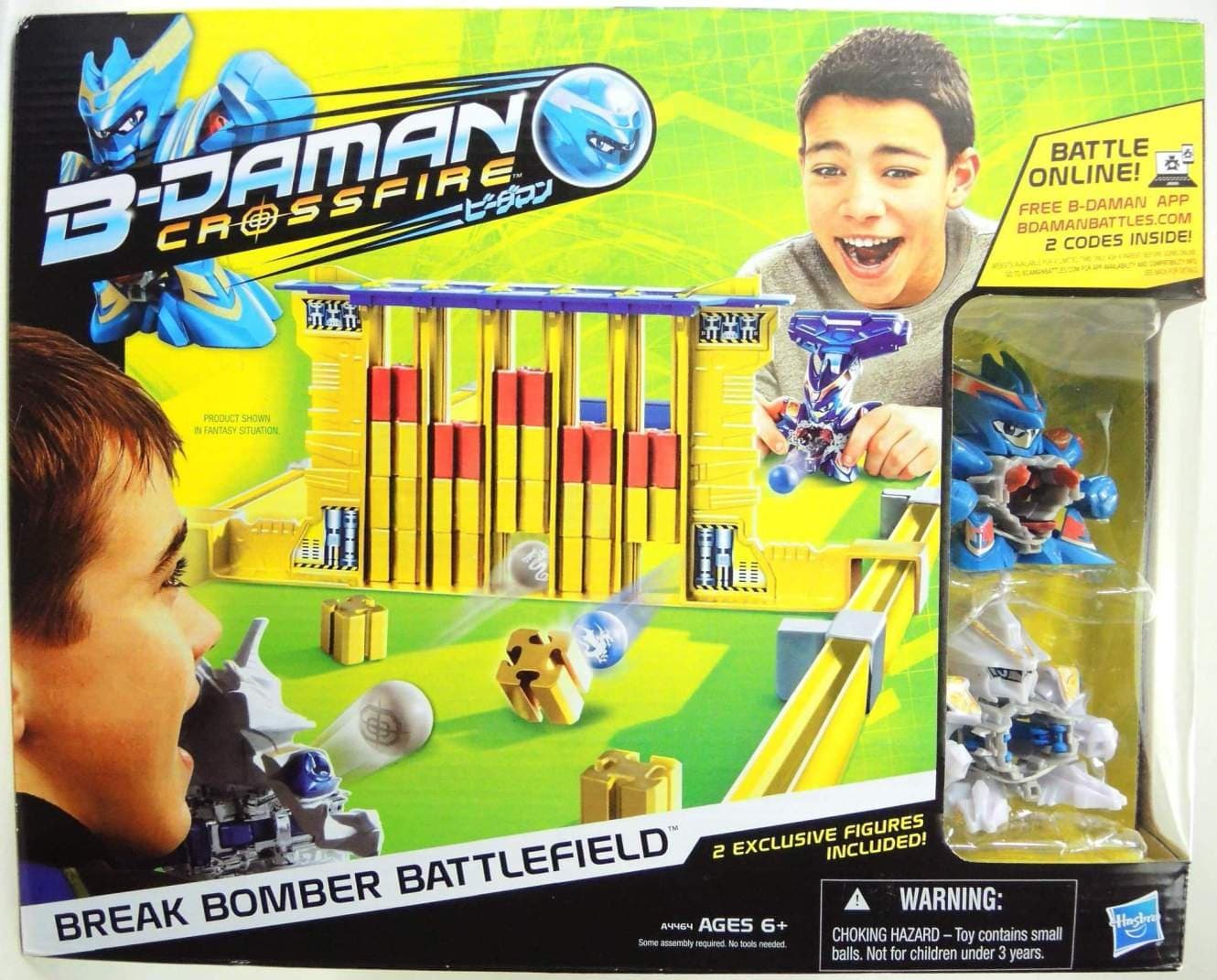 B-Daman Crossfire Break Bomber Battlefield Set