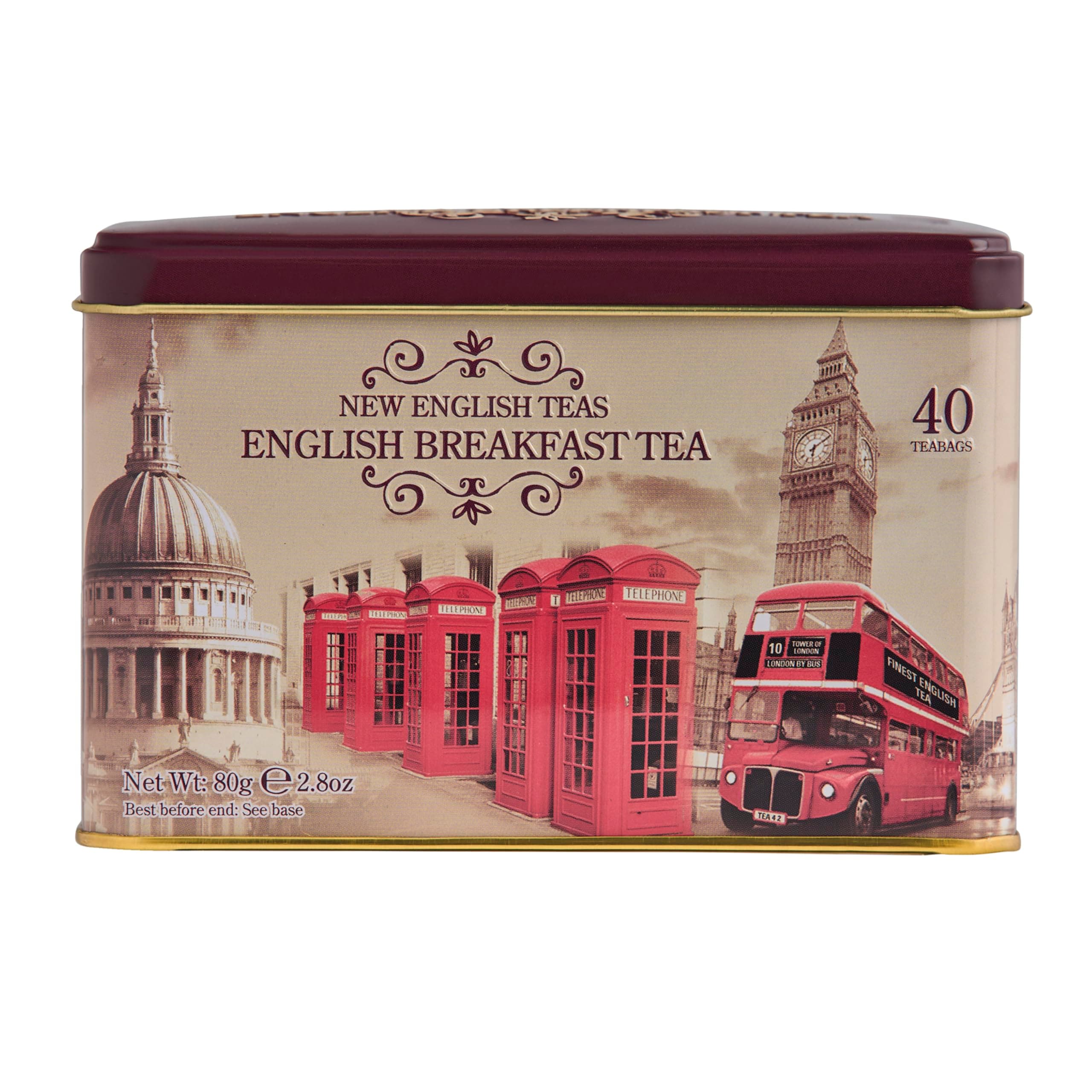 Vintage London Tea Caddy
