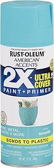 Rust-Oleum 327939 American Accents Spray Paint, 12 Ounce, Satin Seaside