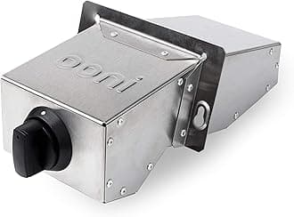 Ooni Pro 16 Gas Burner Adapter - 37mbar Gas Burner Attachment For Pro 16 Pizza Oven - With Regulator and Gas Hose Included