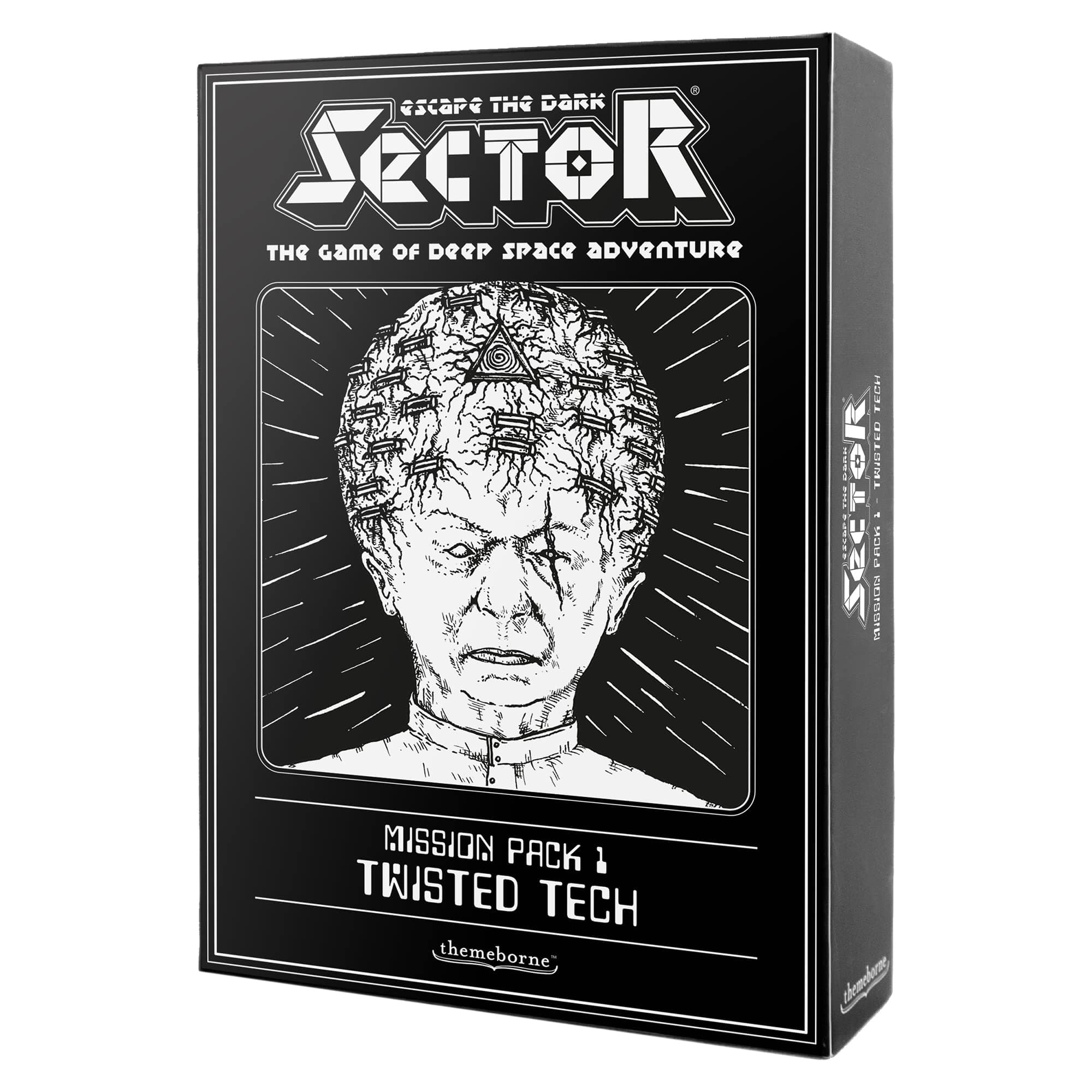 Themeborne | Mission Pack 1: Twisted Tech: Escape the Dark Sector: Exp. | Board Game | Ages 14+ | 1-4 Players | 45 Minutes Playing Time, Multicolor, (THETBL121)
