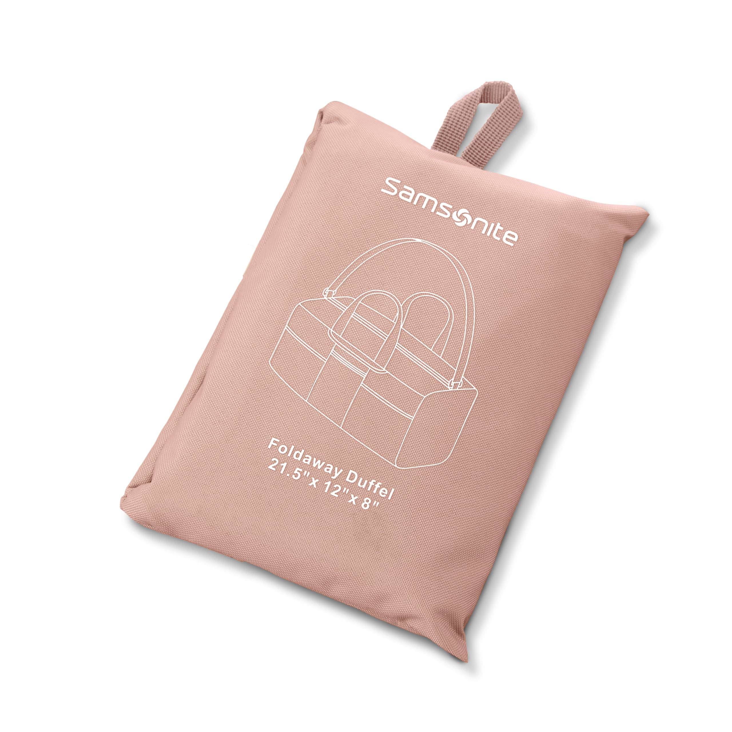 Foldaway Duffle Bag, Dusty Rose