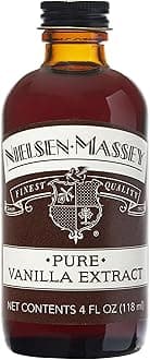 Nielsen-Massey Pure Vanilla Extract for Baking and Cooking, 4 Ounce Bottle
