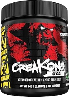 MUTANT CREAKONG CX8 | Advanced Creatine Multiplier | Creatine + Amino Acid Supplement - 249 g | 30 Serving