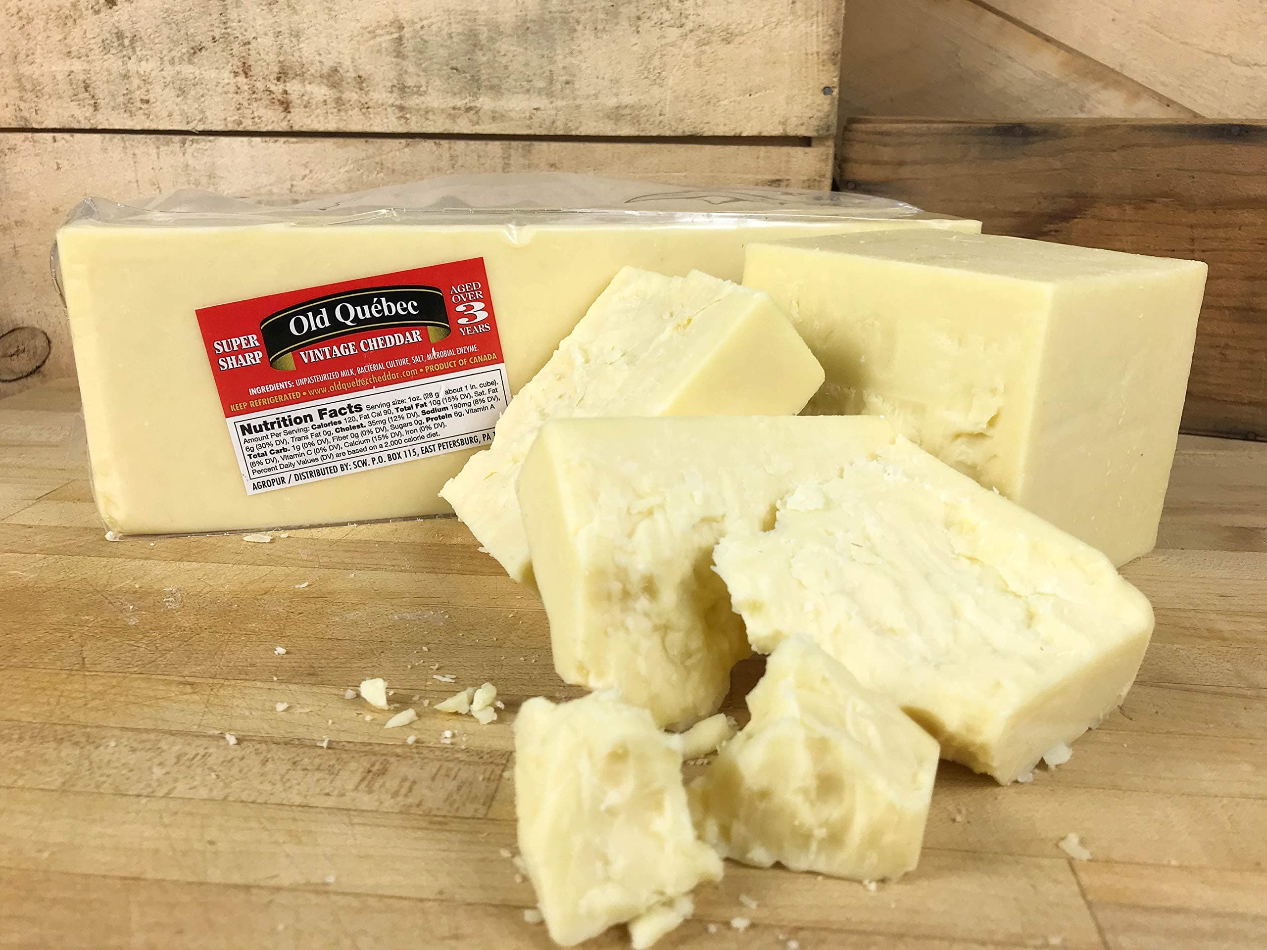 OLD QUEBEC Aged Canadian White Cheddar