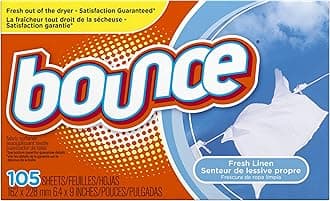 Bounce Linen Sheets, Fresh, 105 Count