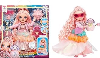 Rainbow High Winter Wonderland Bella - Pink 11” Fashion Doll with Magic Snow ...