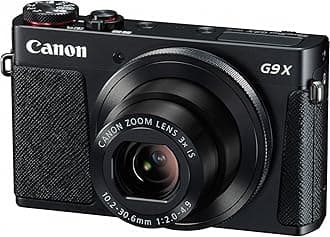 Used Canon PowerShot G9 X Digital Camera (Black)