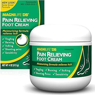 DB Foot Cream, Calming Relief for Burning, Tingling, Shooting & Stabbing Foot Sensations - Soothes Dry, Cracked, Itchy, Sensitive Skin (4 oz Jar)