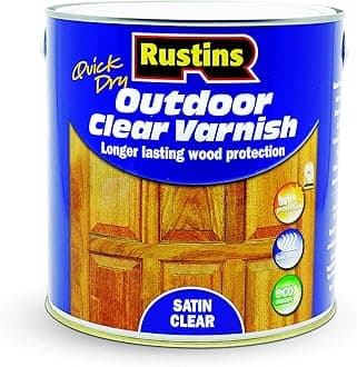 RUSTINSEAVS2500 2.5L Outdoor Varnish Satin - Clear