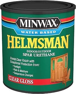 Helmsman Water Based Spar Urethane, Quart, Gloss