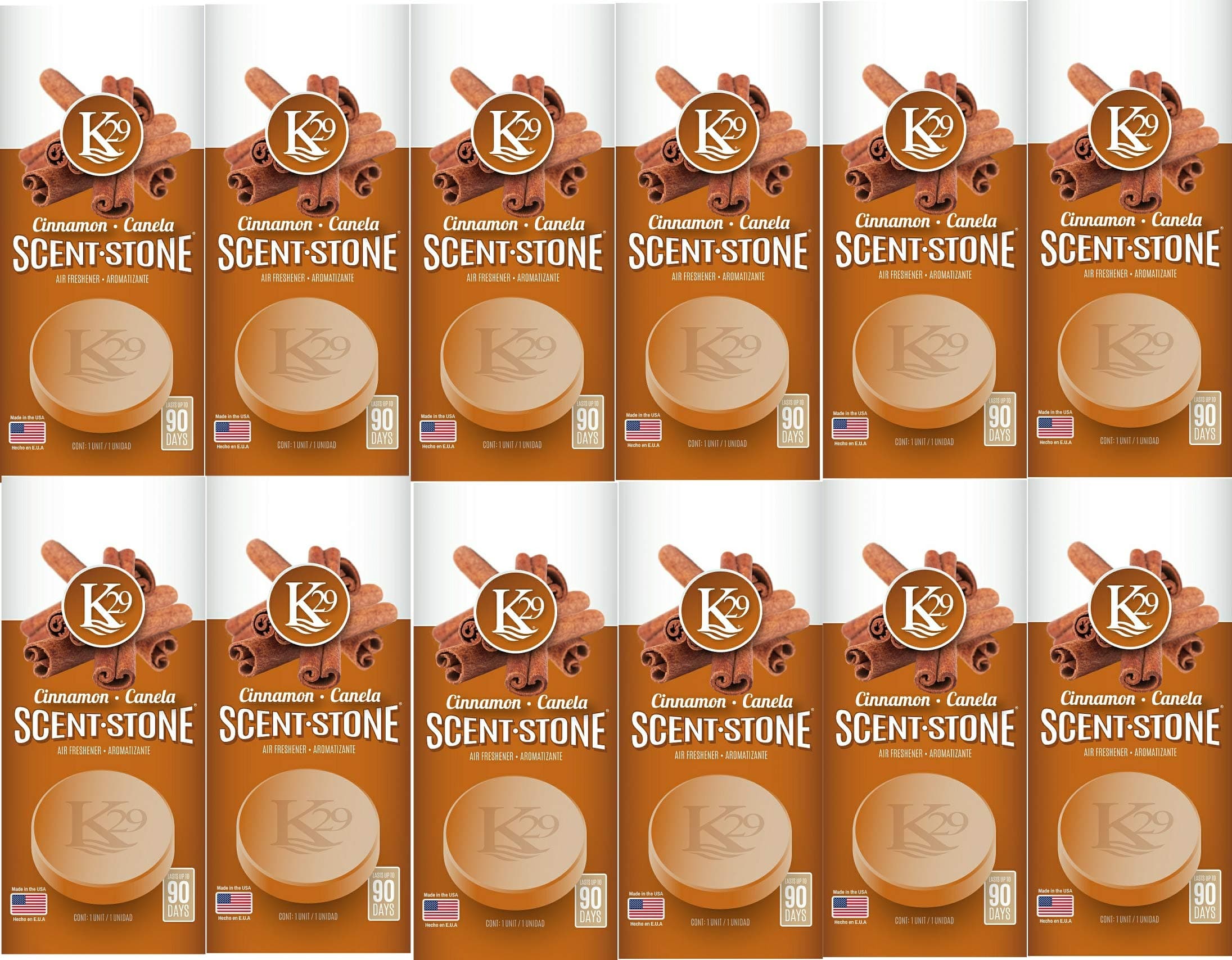 Scents Cinnamon Scent Stone - 12 Pack