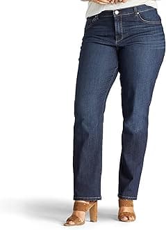 Leewomens Plus-Size Relaxed Fit Straight Leg Jean Jeans