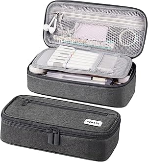 Pencil Case, Large Storage Organizer for Stationery, Back - to - School Essential, Teacher Must - have, Big Pencil Pouch, Marker Case School Supplies for College & High School