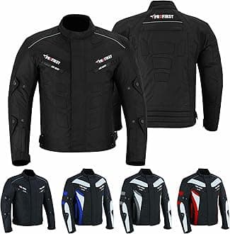 PROFIRSTMotorbike Men’s Riding Jacket Motorcycle Jacket for Men Waterproof Jacket CE Armored Protection