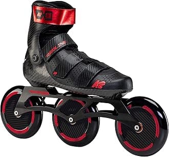 K2 Redline 125 Men's Inline Skates - Black/Red/11.0