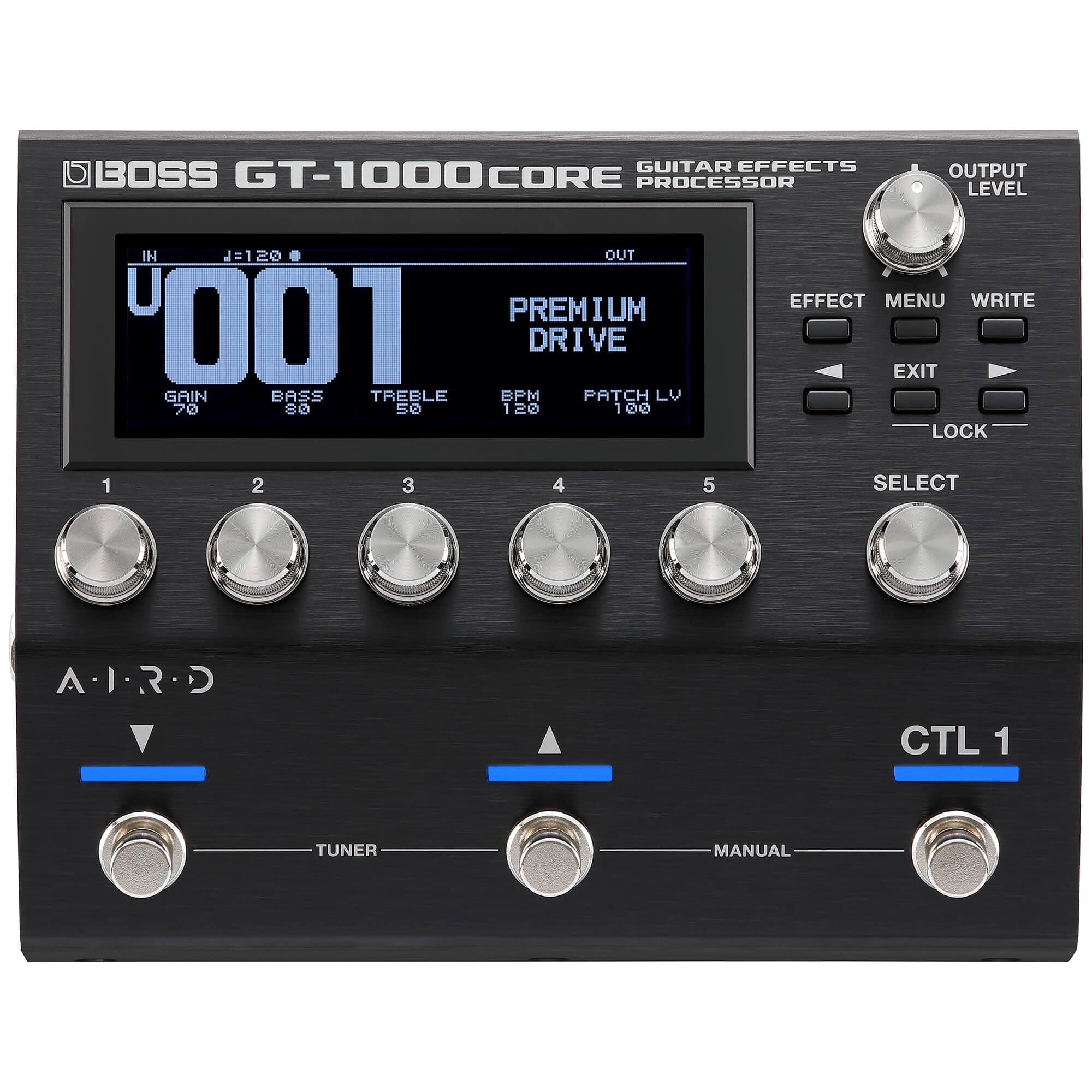 BOSS GT-1000CORE | Compact Guitar Effects Processor | Class-Leading Sound Quality | Ultra-Versatile Guitar Amps Crafted with AIRD | Premium Onboard Effects | Built-in Bluetooth | I/O Features