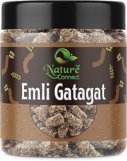 - Imli Gatagat Candy 250 gm | Sweet and Sour Tamarind Candy | Tamarind Emly gatagat Candy | Khatta Meetha Chulbuli Imli/Twisted Emly Candy [Jar Pack]