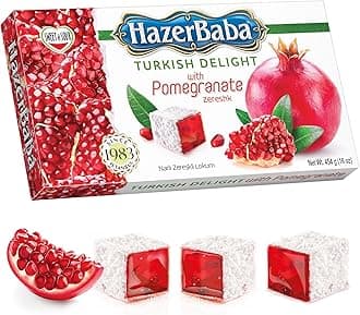 Hazet Baba Pomegranate Turkish Delight, 454 g