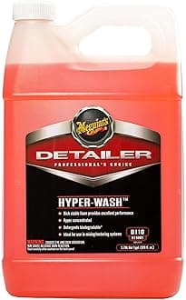Meguiars D11001 Detailer Hyper Wash Trade 3.79L Like Snow Foam Car Care Cleaning