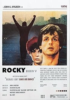 Tallenge - Rocky - Sylvester Stallone - Hollywood Cult Classic Action Movie Art Poster - Large Poster(Paper,18x24? inches, Multicolour)