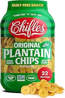 Chifles Original Sea Salt Plantain Chips - 22oz Tub