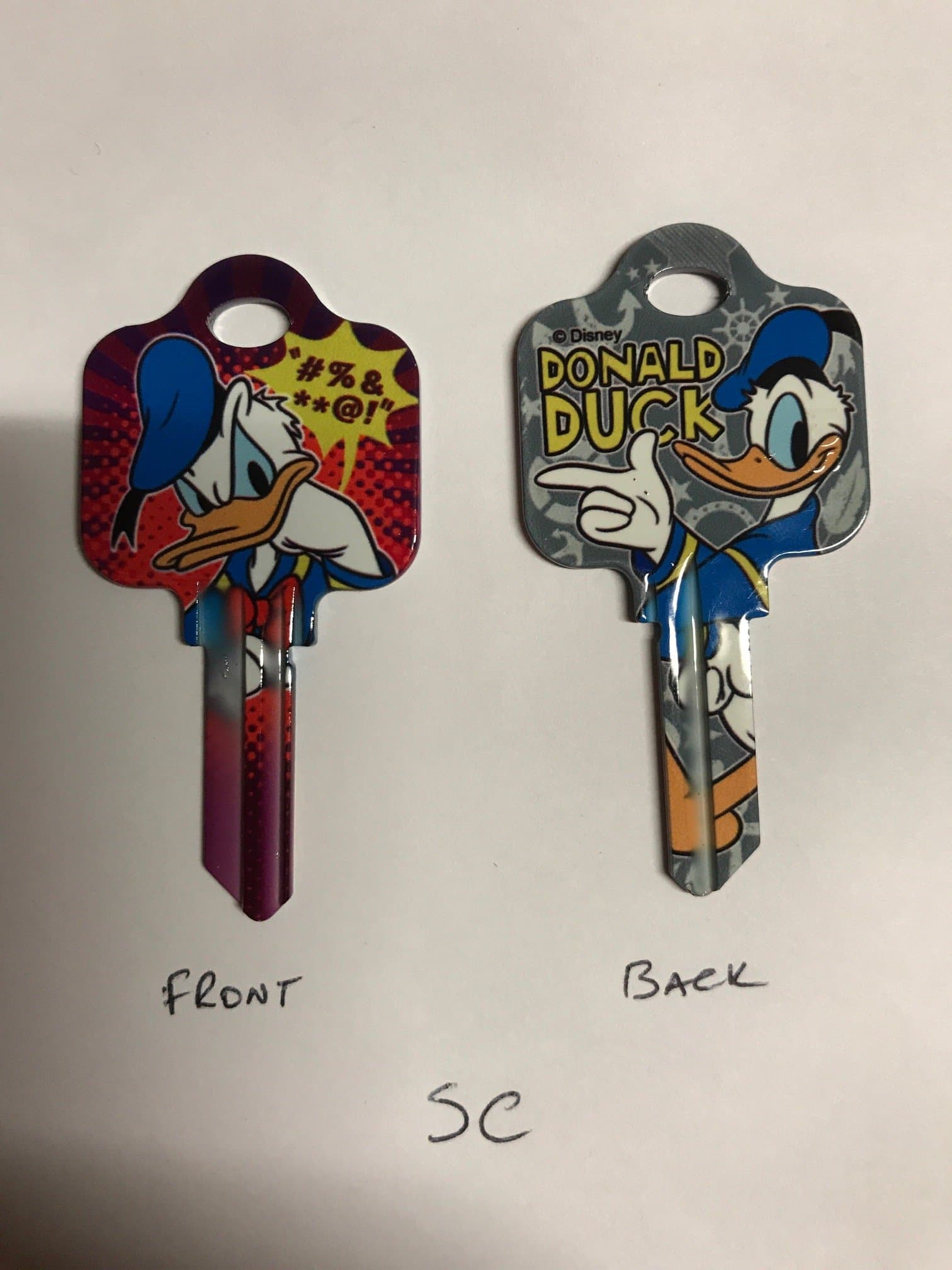 Donald Duck 2 SC1 House Key