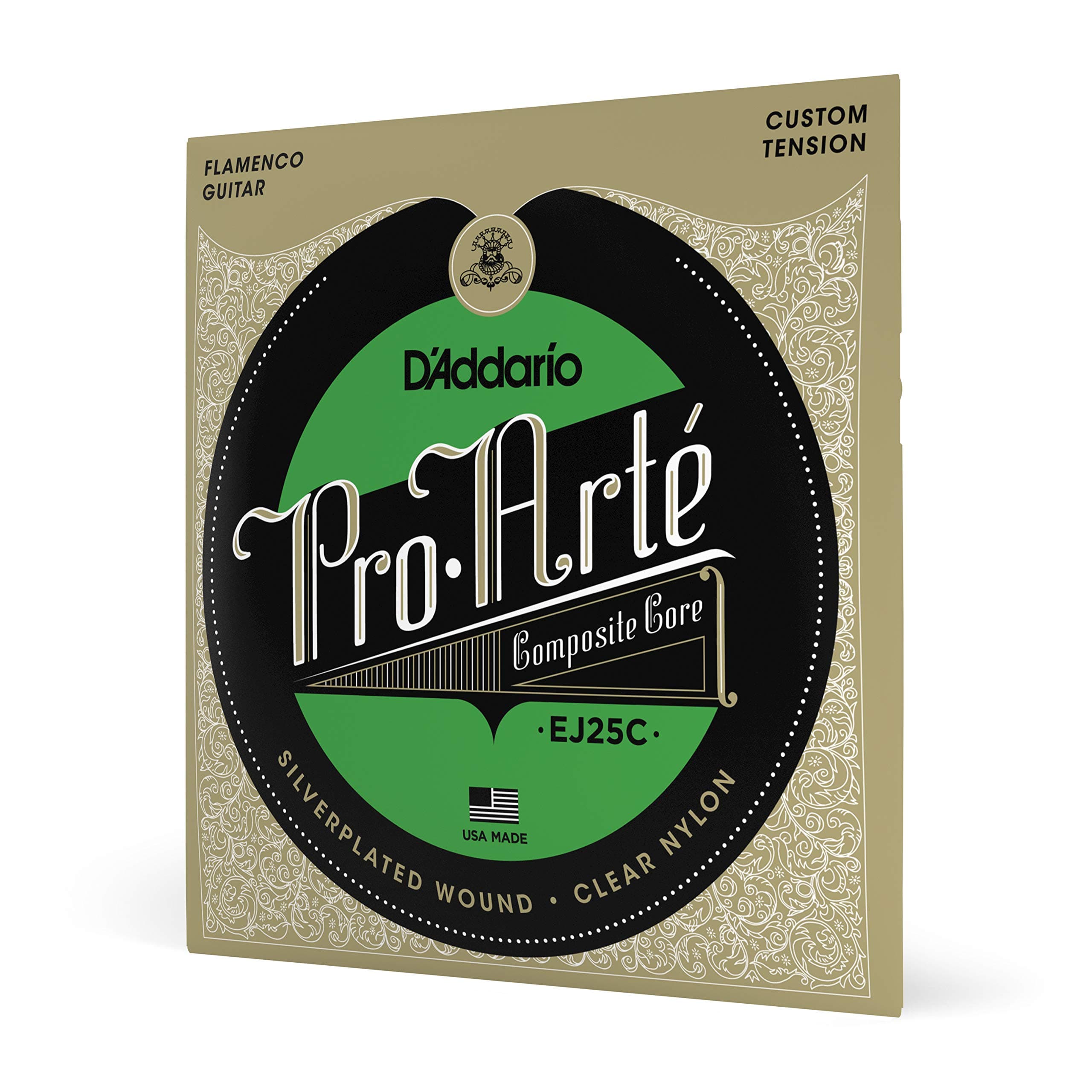 D'Addario Set Classic Guitar Proa Cmp Blk Flmc (EJ25C)