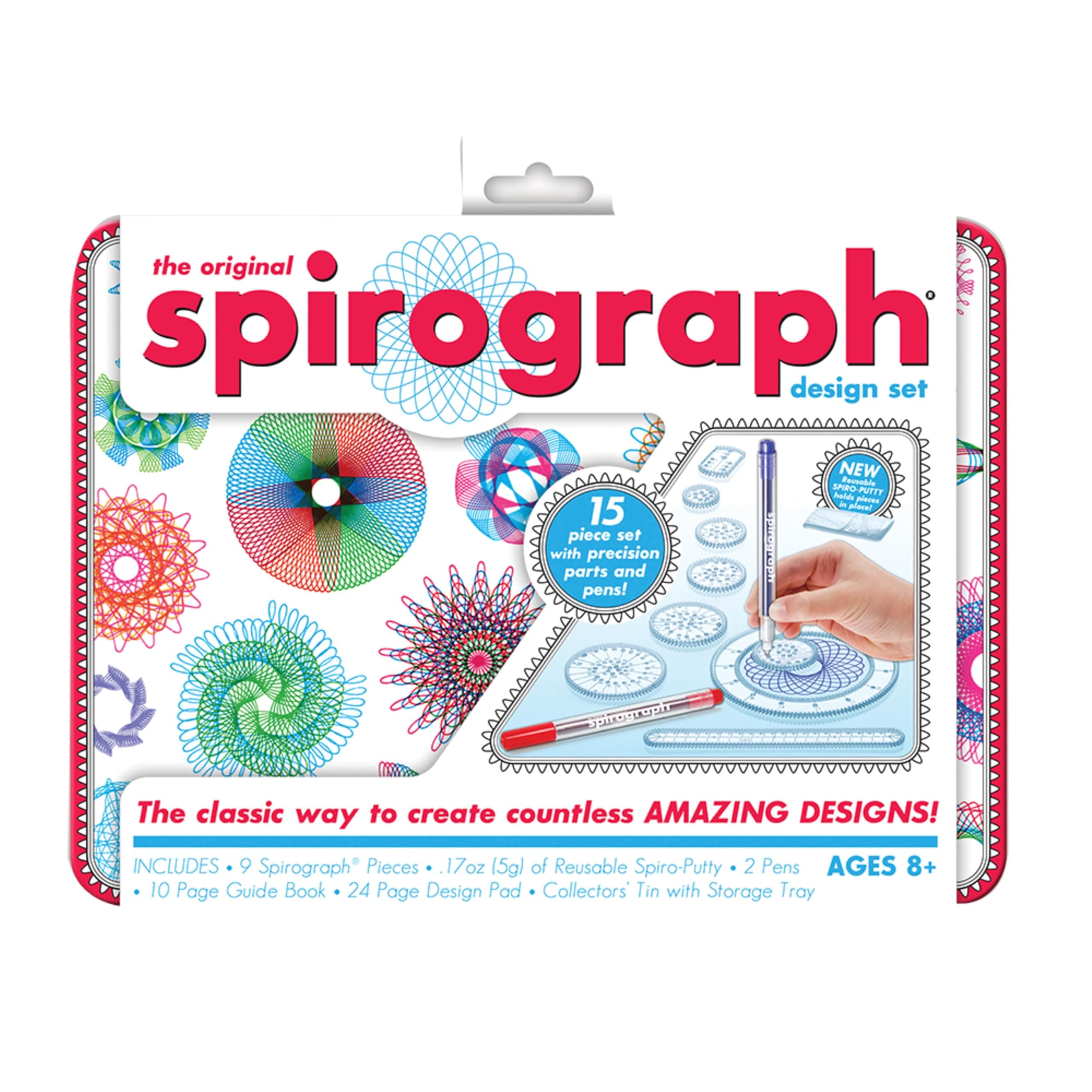 Spirograph Design Set Collectors Tin