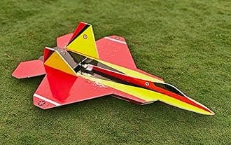 Ft-22 Raptor DIY Rc Plane Speed Build Kit, Jet Fighter Stunt RC Airplane Aircraft Fighter, Rc Plane, Tanish Rc/No Electronics