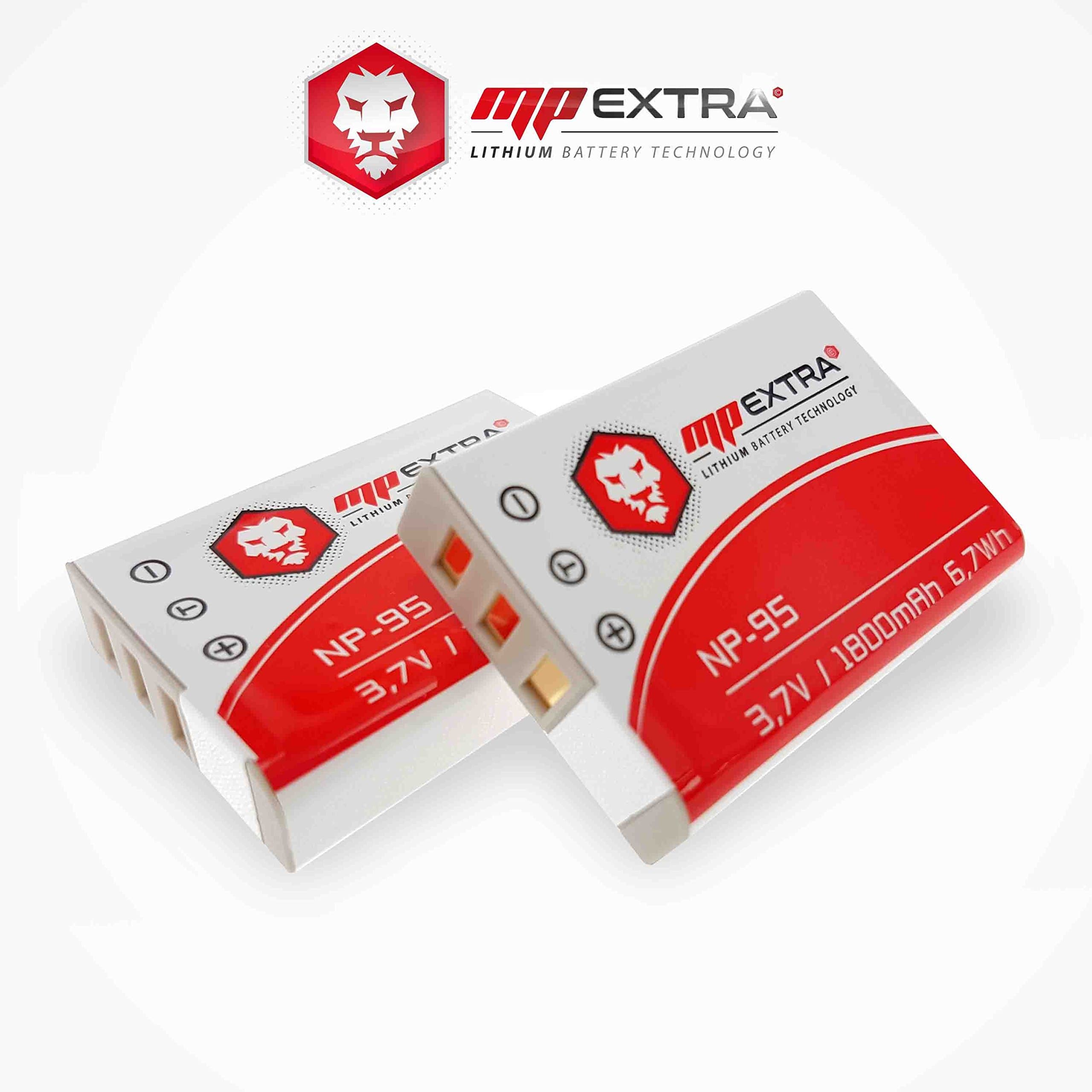 MP EXTRA Battery NP-95 for Fuji Camera – Black