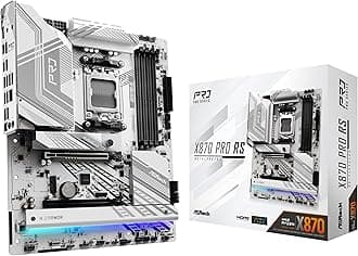 ASRock AMD X870 Pro RS AM5 DDR5 PCIe 5.0 ATX Motherboard