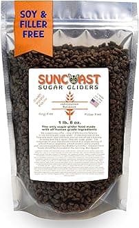 Wholesome Balance Food - Complete Nutrition with High Animal Protein, Calcium, Vitamins & Minerals, Premium Dense Food for Sugar Gliders & Small Animals - Sweet Potato, 1.5 lbs